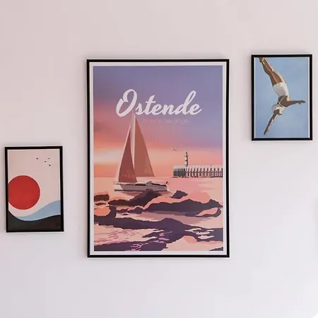 Huswell - Lovely, Sunny Flat Just Near The And The Sea Ostend